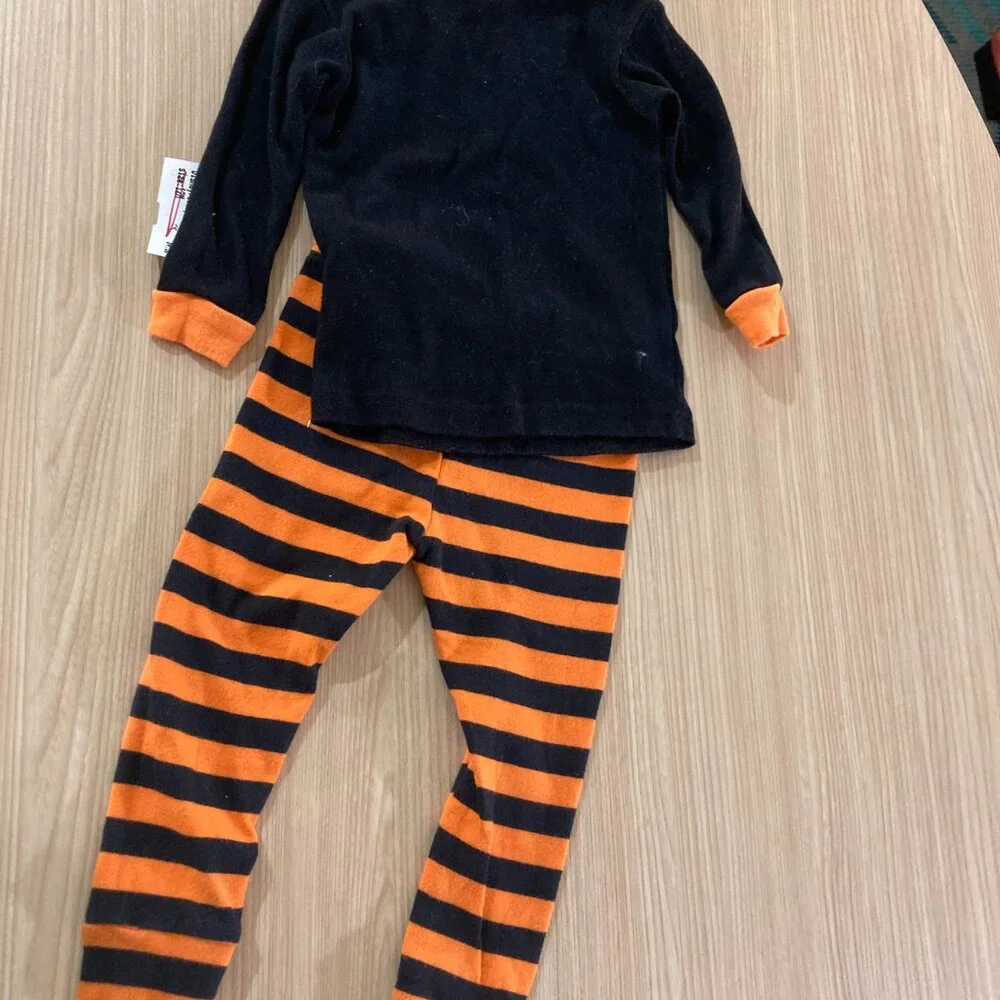 Disney Mickey Mouse Halloween Pajama Top 12 Months Long Sleeve Carter's Pants